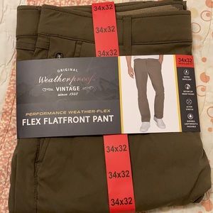 Weatherproof Vintage Men's Canvas Pant Features:
Weatherproof

Sizing: 34x32